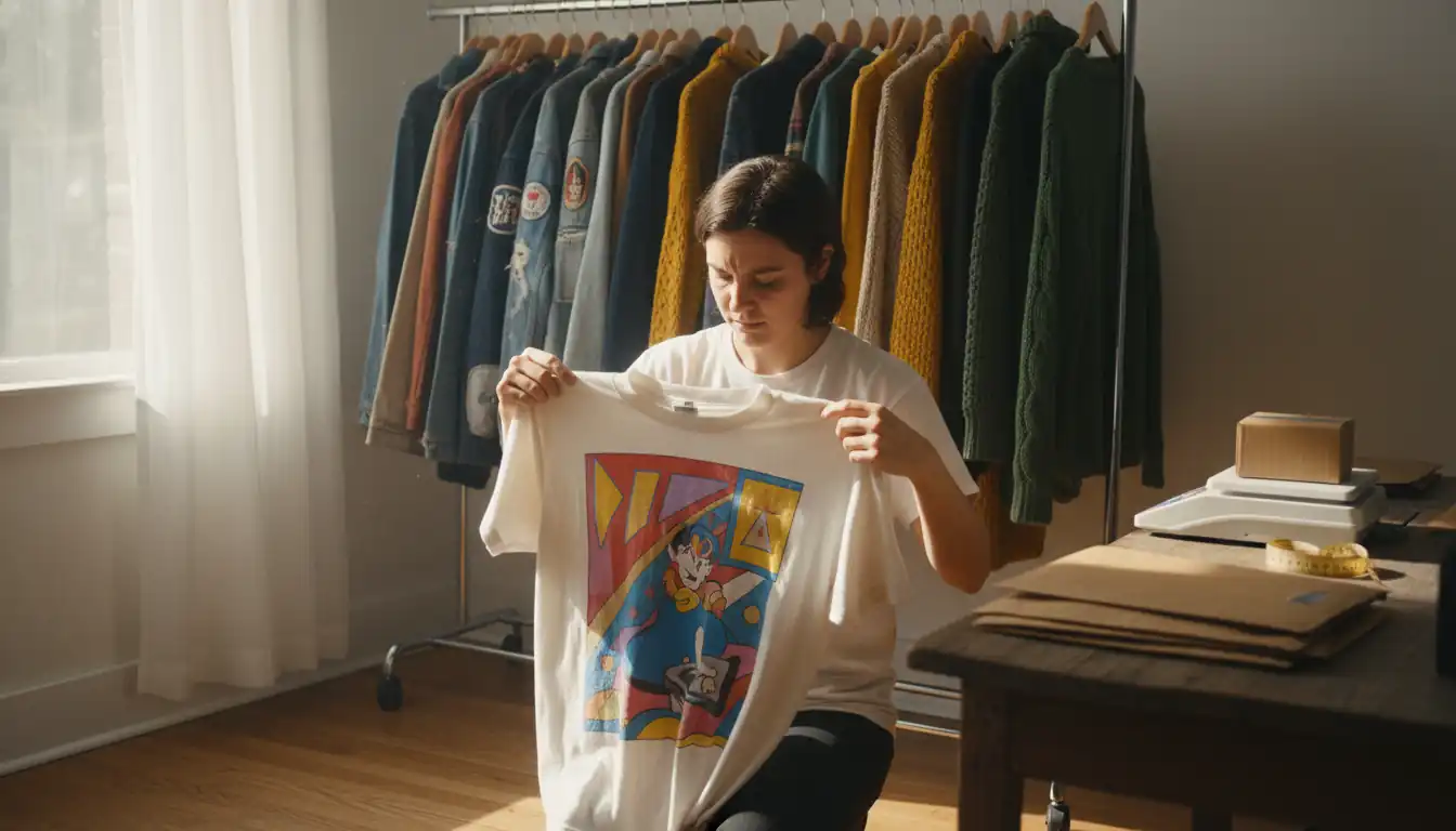 Your Phone Can Spot a $500 Vintage Tee—Here is How to Flip Clothes for a Living